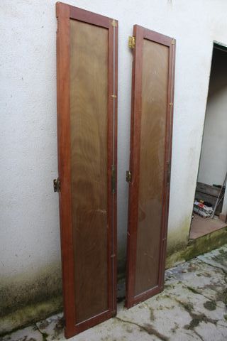 Puertas madera maciza (nogal)
