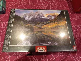 Puzzle Educa 3000 piezas Montañas.