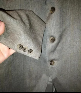 Completo uomo in pura lana vergine tg. 54 ITALIANA