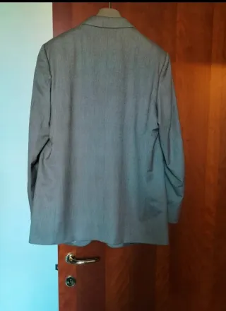 Completo uomo in pura lana vergine tg. 54 ITALIANA