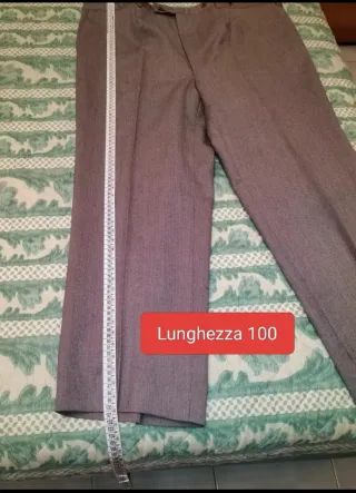 Completo uomo in pura lana vergine tg. 54 ITALIANA