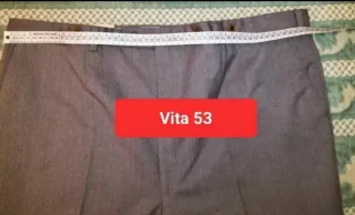 Completo uomo in pura lana vergine tg. 54 ITALIANA