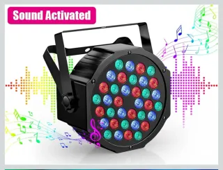 Luces LED DMX 4 unidades