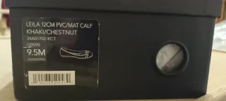 Bailarinas Coach Piel Marrón Talla 39