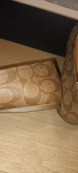 Bailarinas Coach Piel Marrón Talla 39