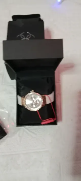 Reloj Cristian Lay Dorado y Plateado