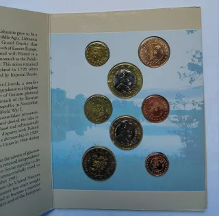 Cartera Lituania 2004 Colección Euro