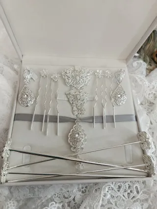 Aderezo de Fallera Plata a estrenar