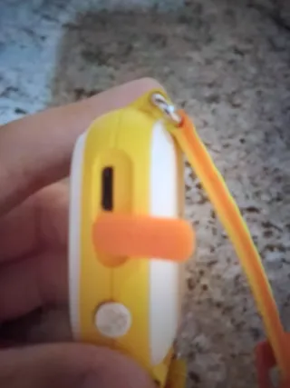 Orologio per bambini arancione e giallo