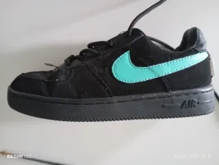 Nike Air Force Tiffany Preto/Verde