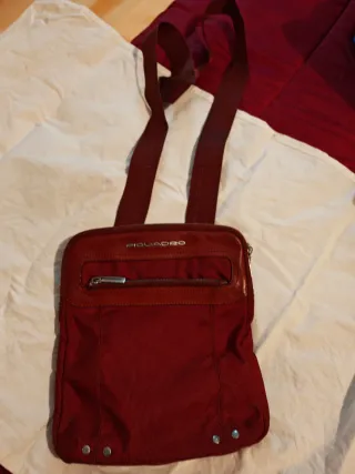 Tracolla Piquadro uomo rossa