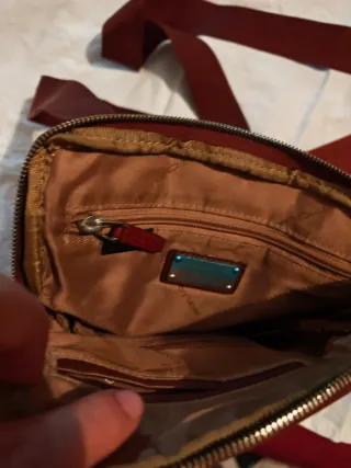 Tracolla Piquadro uomo rossa