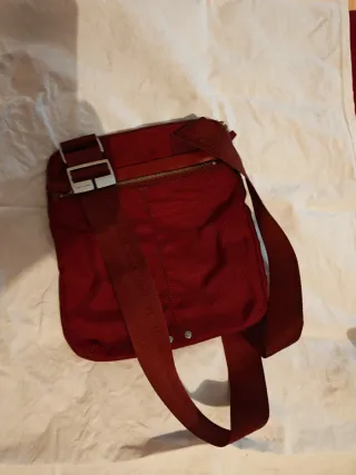 Tracolla Piquadro uomo rossa