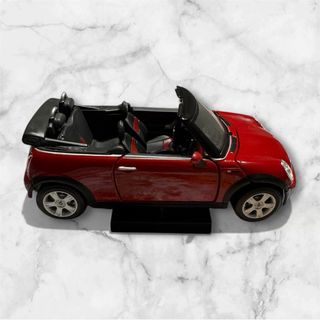 Mini Cooper Cabrio Rossa Maisto 1:24 modellino