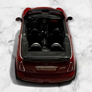 Mini Cooper Cabrio Rossa Maisto 1:24 modellino
