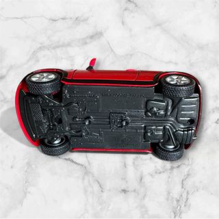 Mini Cooper Cabrio Rossa Maisto 1:24 modellino