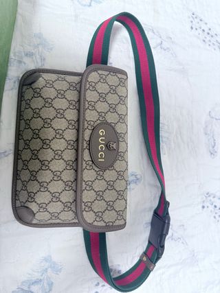 Borsa a spalla Gucci GG Supreme Multicolore