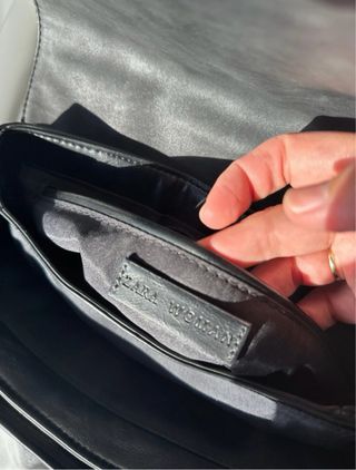 Bolso Grande Negro Zara Vintage