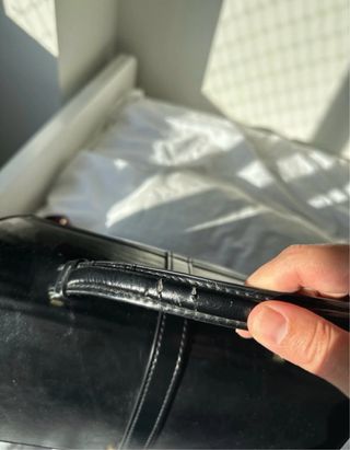 Bolso Grande Negro Zara Vintage