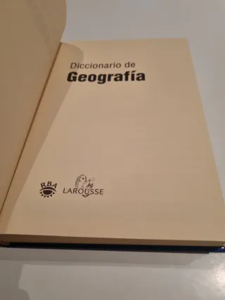 Diccionario de Geografía