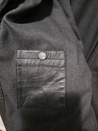 Chaqueta de Piel Dustin Negra Hombre