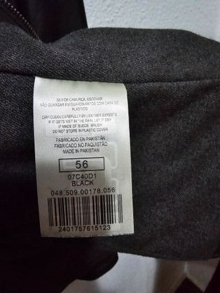 Chaqueta de Piel Dustin Negra Hombre