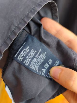 Camisa Tommy Hilfiger Color Azul Talla L.