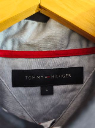 Camisa Tommy Hilfiger Color Azul Talla L.