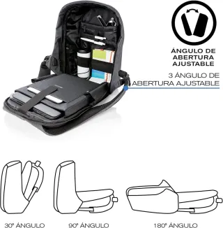 Mochila Antirrobo XD DESIGN Camuflaje Azul