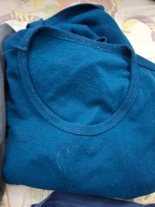 Lote 4 camisetas mujer manga larga