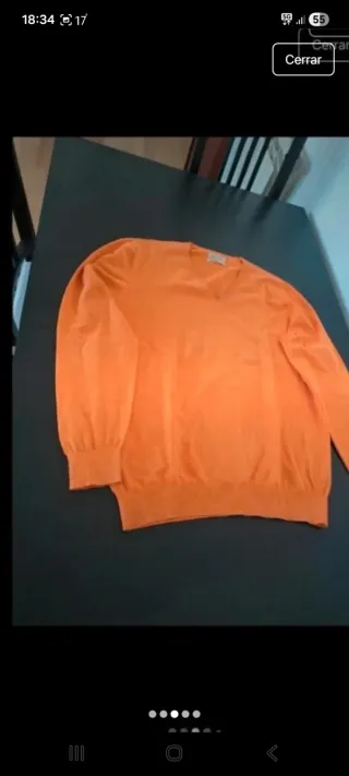 Jersey Massimo Dutti naranja