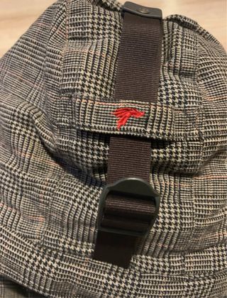 Giacca in piuma d’oca donna fantasia plaid