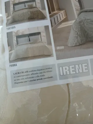 Trapunta Irene perla