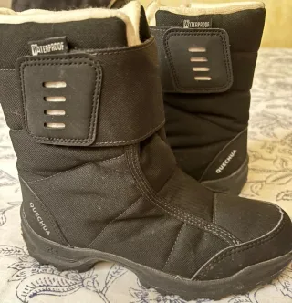 Botas nieve Quechua impermeables velcro