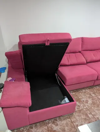 Sofá Chaiselongue Rosa.Urge vender