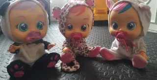 Muñecas Bebé Llorón (3 unidades)