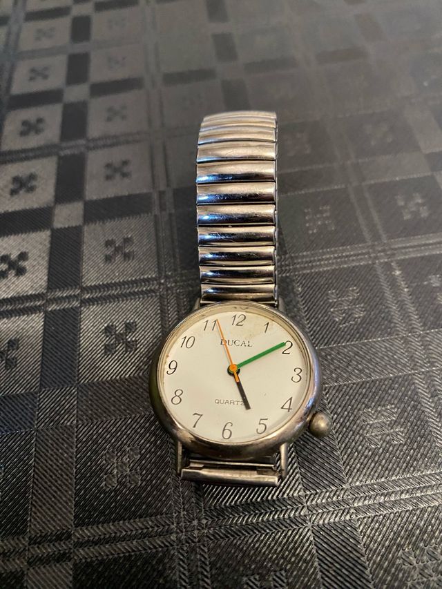 Reloj Ducal Unisex Acero Japón.