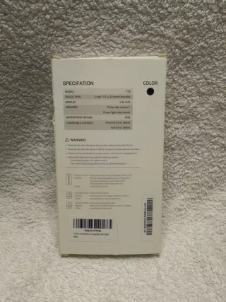 Smartwatch Soudory T70 Nero/Rosa Nuovo