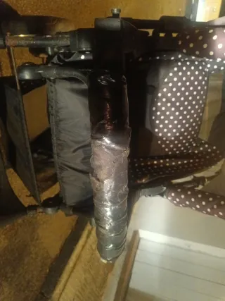 Carro de bebé con lunares.no hago envíos.