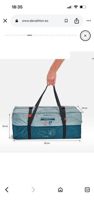 Tienda de campaña Arpenaz 4.1