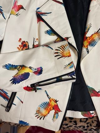 Cazadora Piel Luis Campoy Multicolor