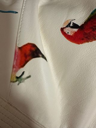 Cazadora Piel Luis Campoy Multicolor