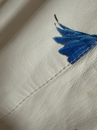 Cazadora Piel Luis Campoy Multicolor