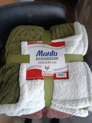 OFERTA NAVIDAD!! Mantas Sherpa Borreguito