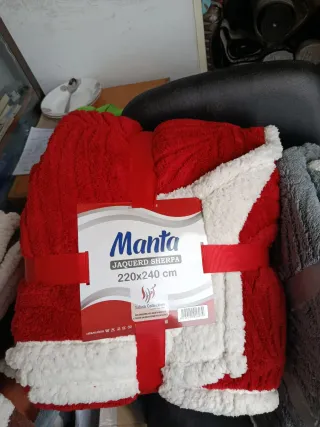 OFERTA NAVIDAD!! Mantas Sherpa Borreguito