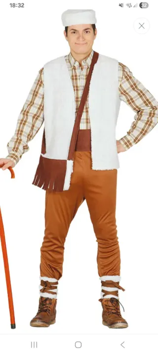 Disfraz Pastor Talla L