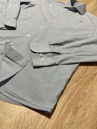 Camisa Álvaro Moreno Azul Cuadros