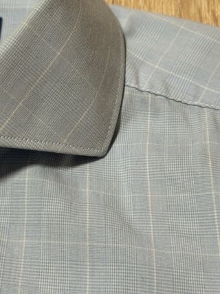 Camisa Álvaro Moreno Azul Cuadros