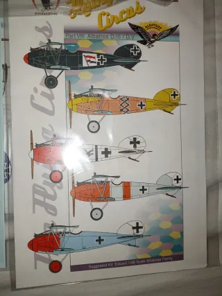 Aereo Kit WWI Albatros D.V Eduard Weekend 1/48