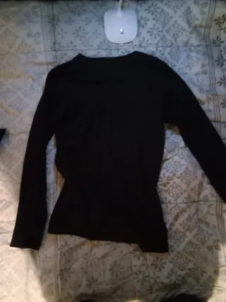 Camiseta Desigual niño negra talla XS